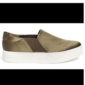 Vince Warren Satin Platform Skate Sneakers size 6